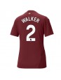 Manchester City Kyle Walker #2 Zenski Rezervni Dres 2024-25 Kratak Rukavima